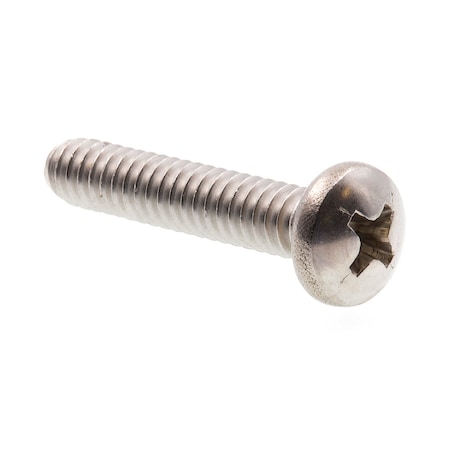 Prime-Line Machine Screw, Pan Head, Phillips Drive No. 10-24 X 1in 18-8 Stainless Steel 25PK 9127411